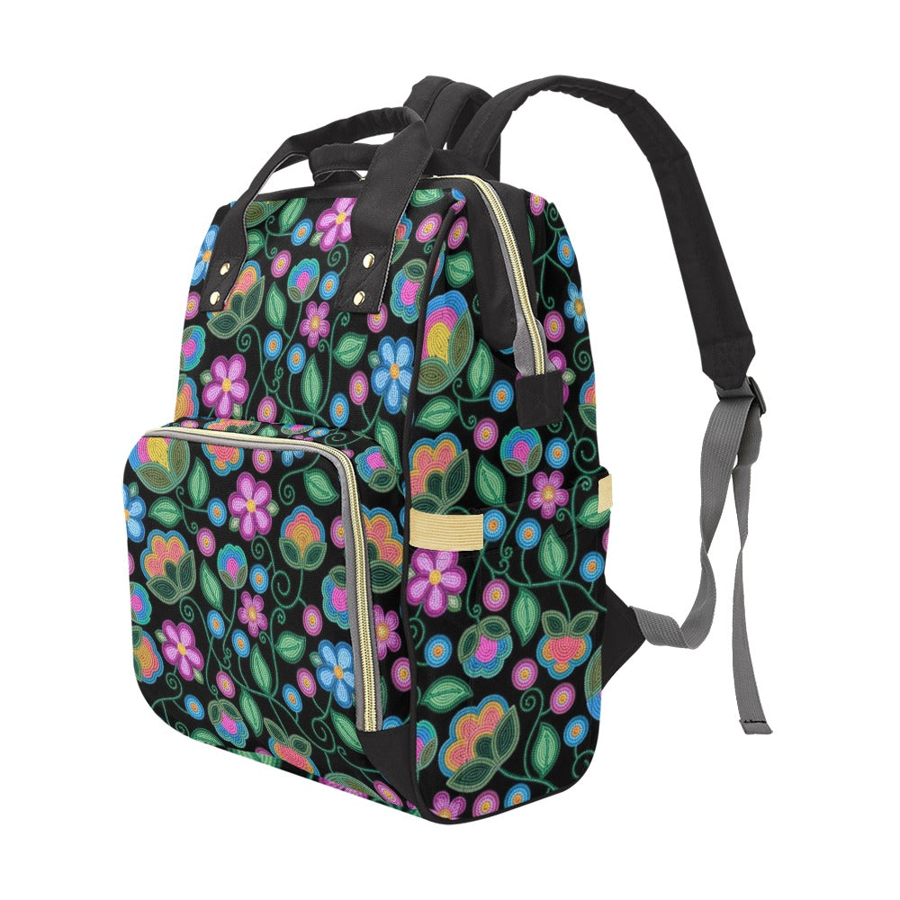 Turquoise Sunbeam Multi-Function Diaper Backpack/Diaper Bag