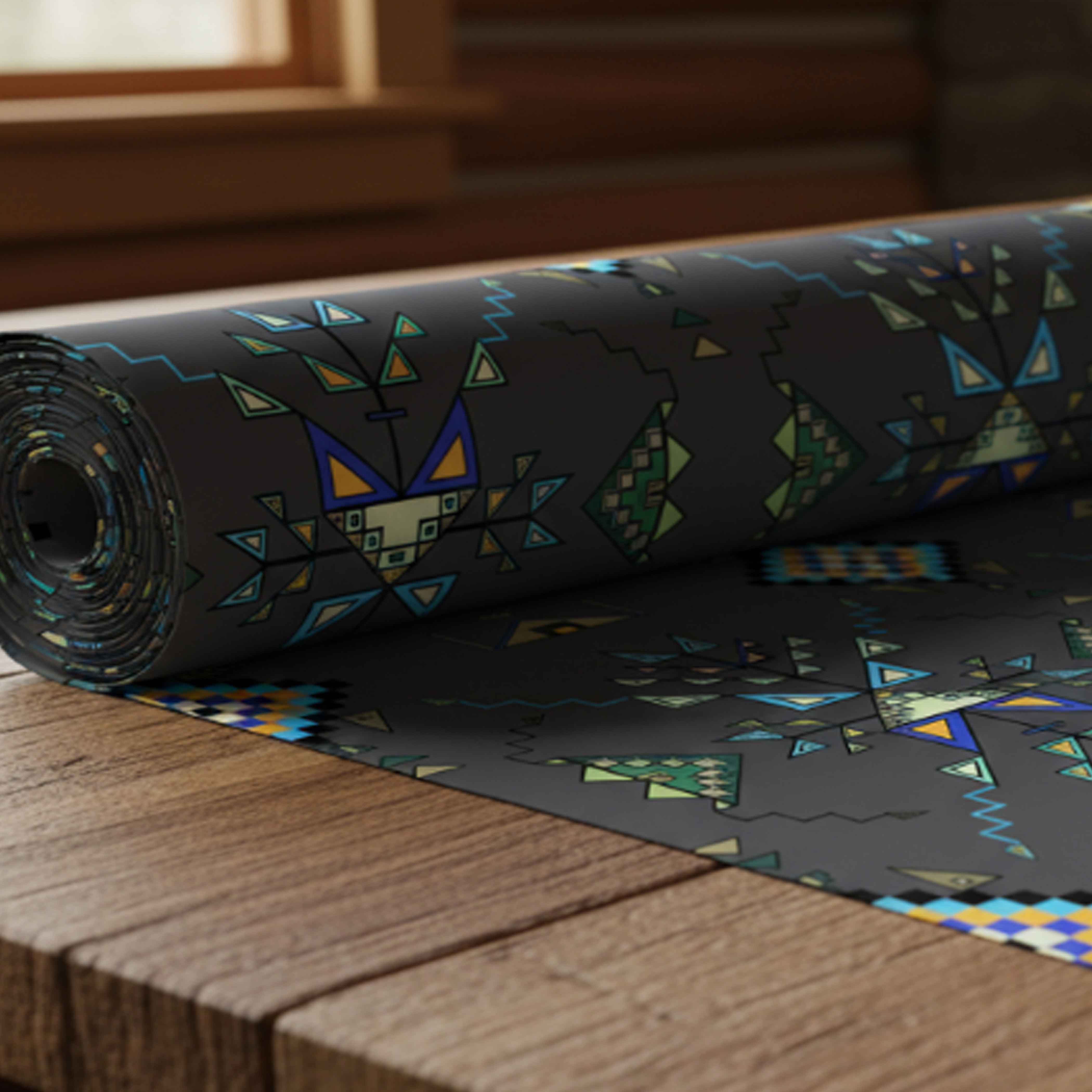 Bear Shield Gray 42 Inch Cotton Poplin Pre Order