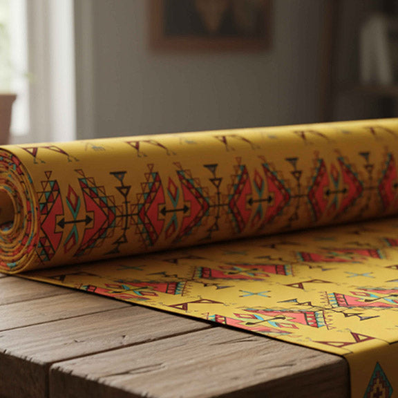 Thunder Flight Yellow 42 Inch Cotton Poplin Pre Order