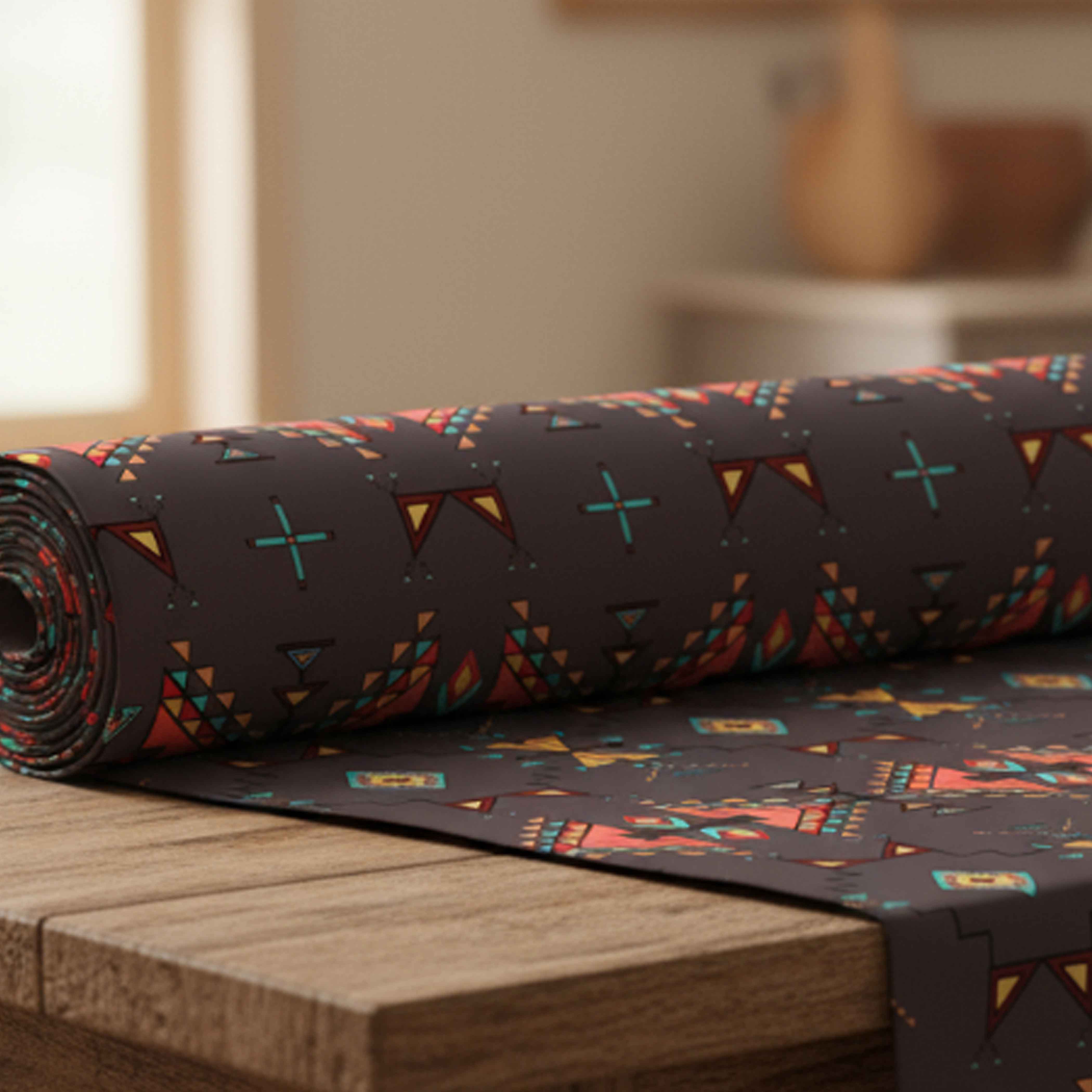 Thunder Flight Gray 42 Inch Cotton Poplin Pre Order