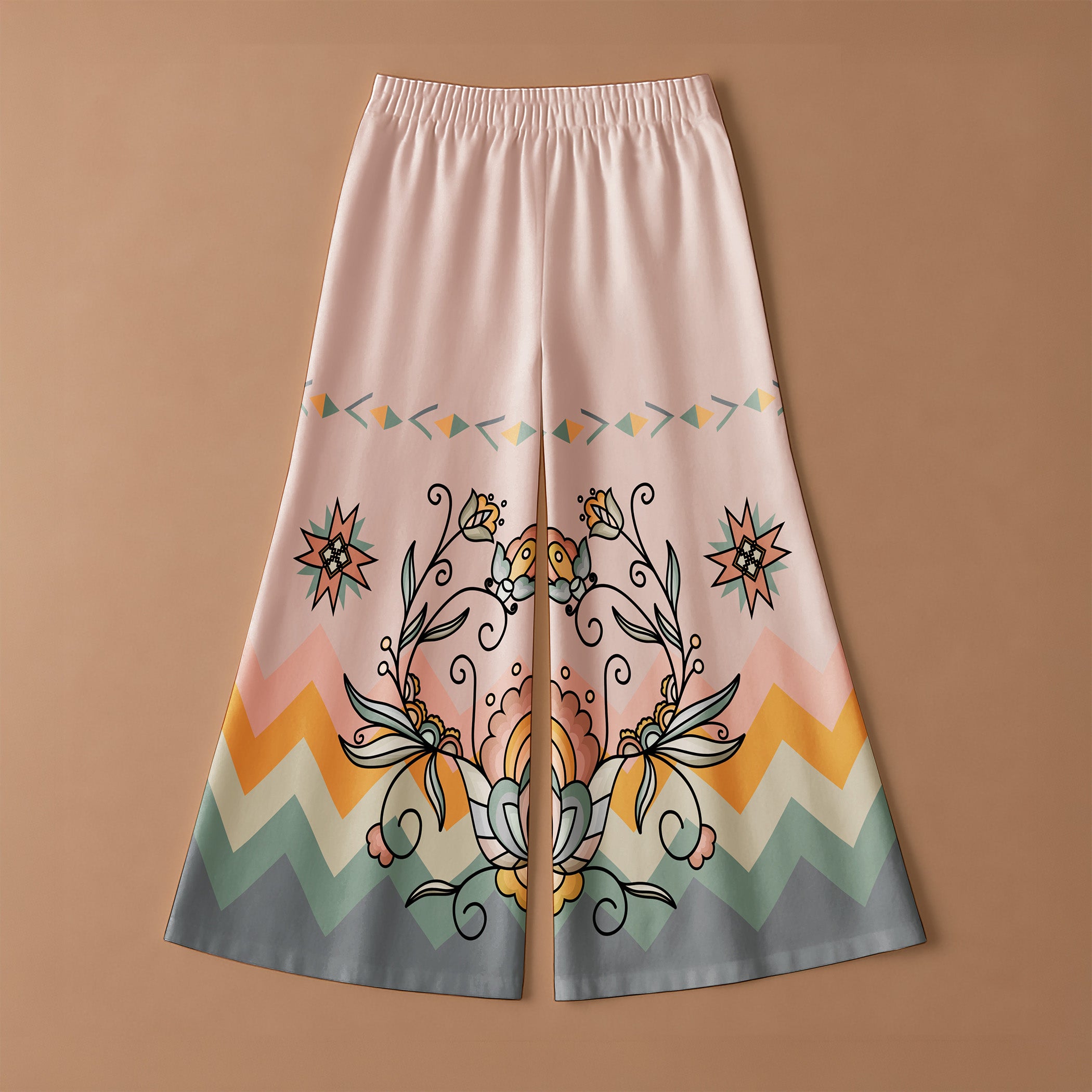 Falling Leaf Rising Bloom Ribbon Pant