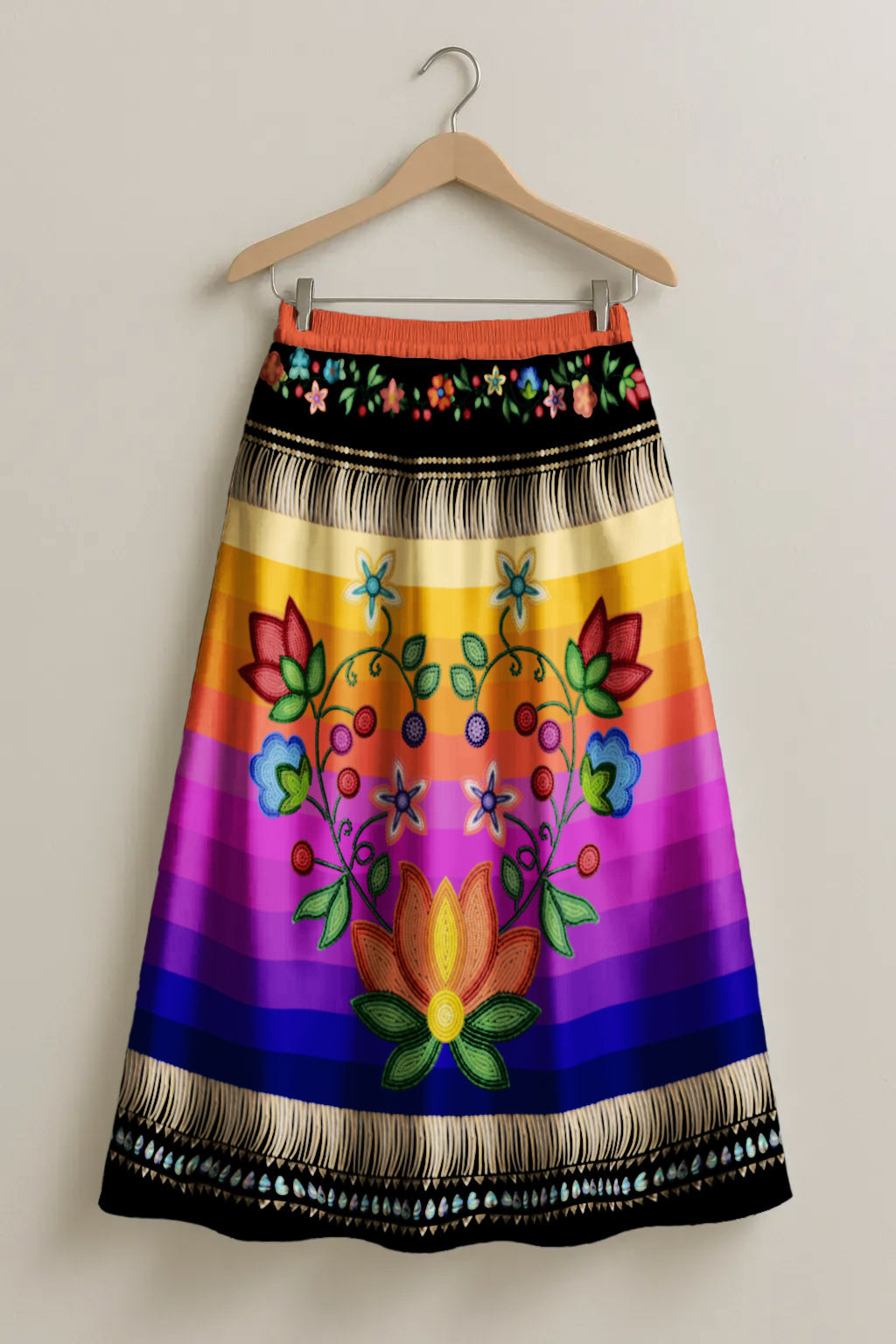 Beaded Offering Black 1 Skirt