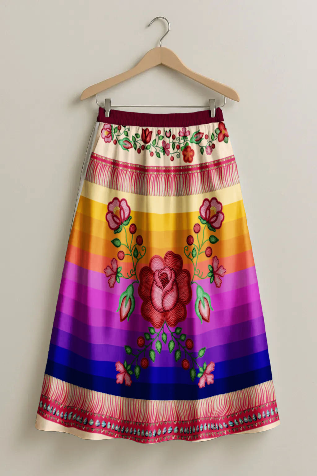 Beaded Offering Cream 1 Skirt