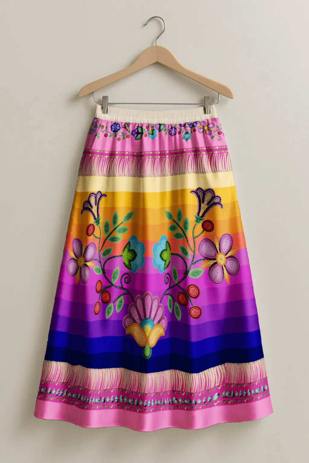 Beaded Offering Pink 1 Skirt