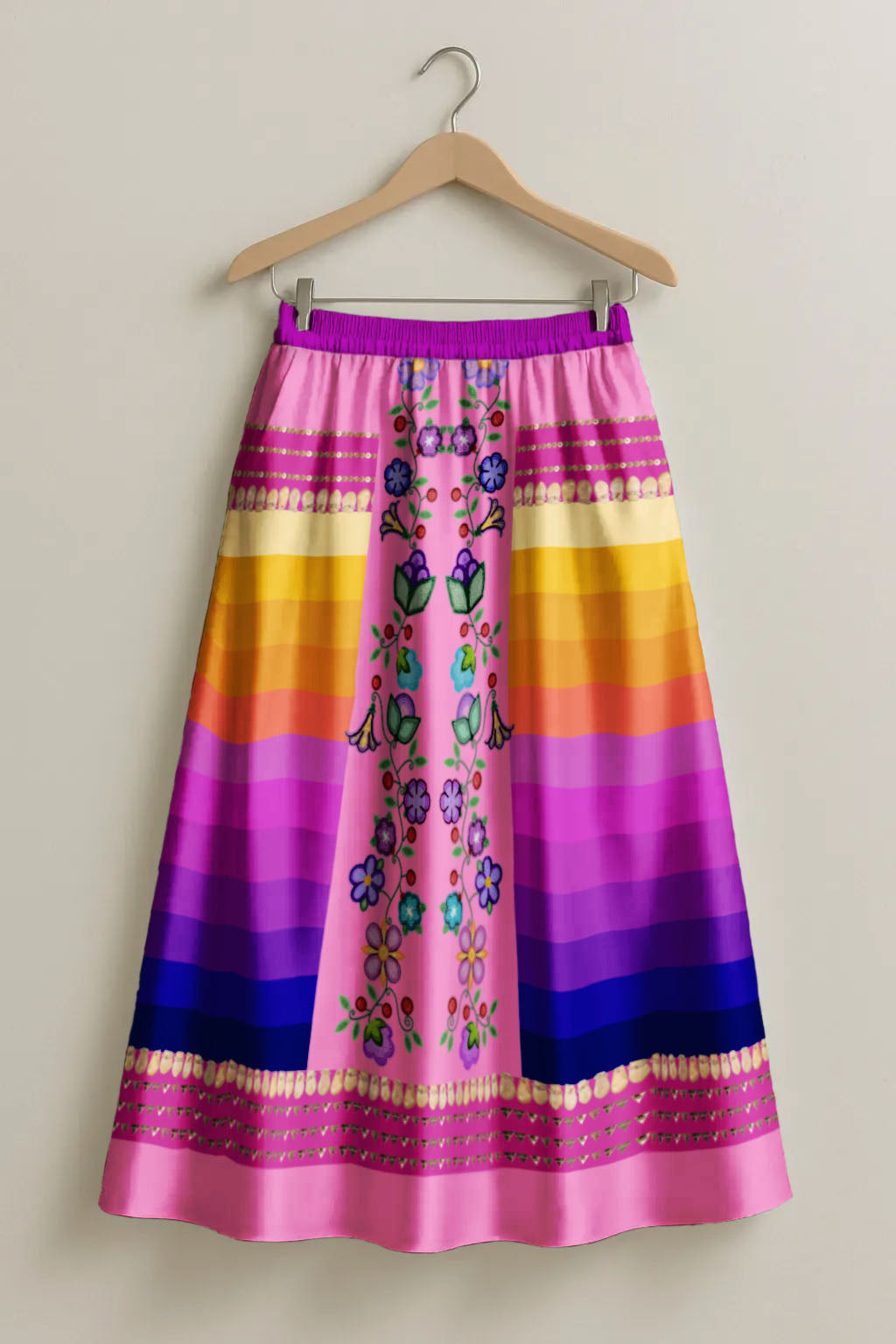 Beaded Offering Pink 2 Skirt