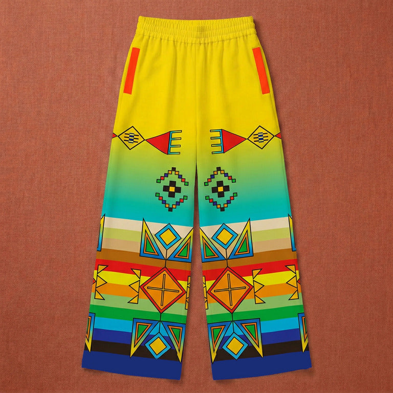 Beaded Starburst Women's Pants
