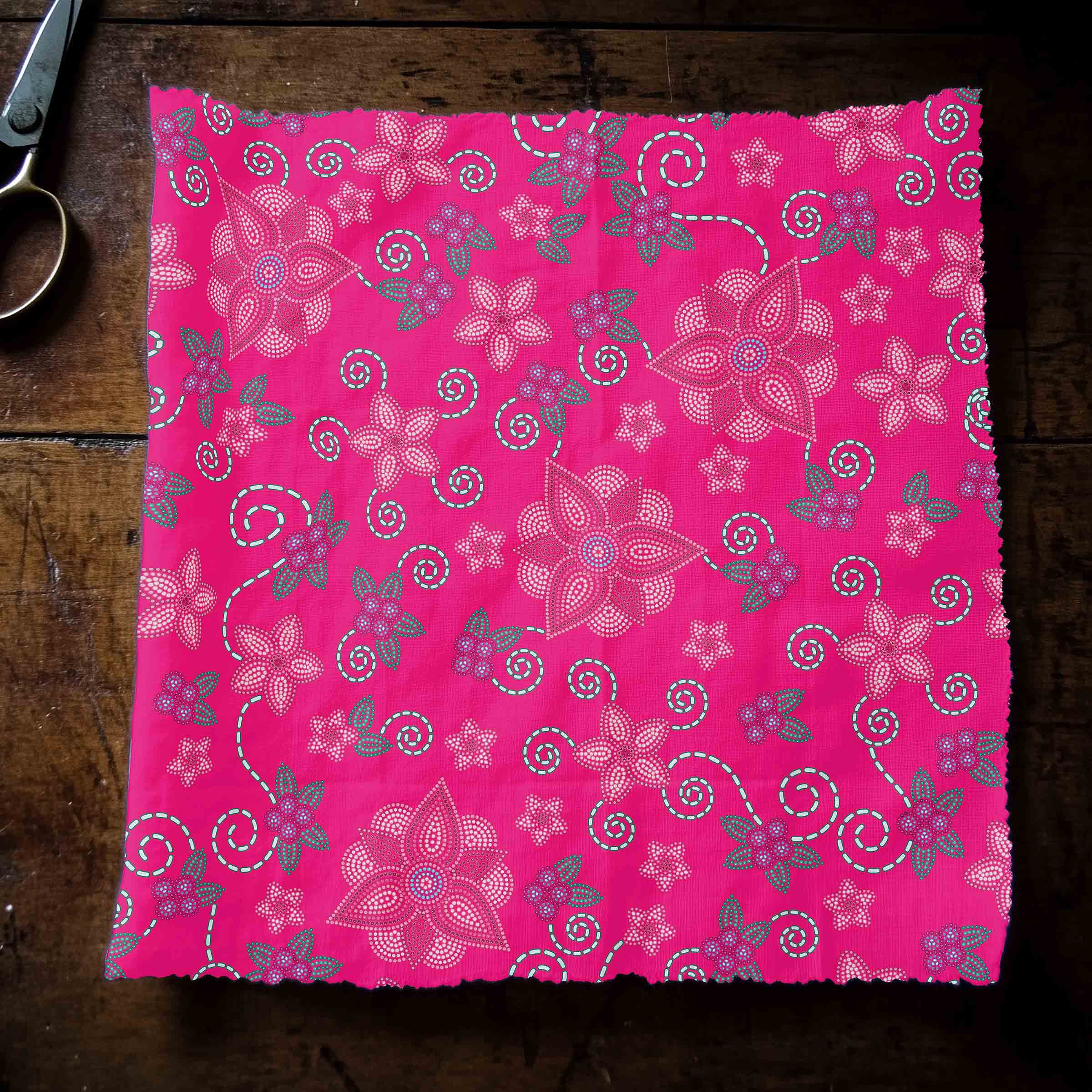 Berry Picking Pink 56 Inch Cotton Poplin Pre Order