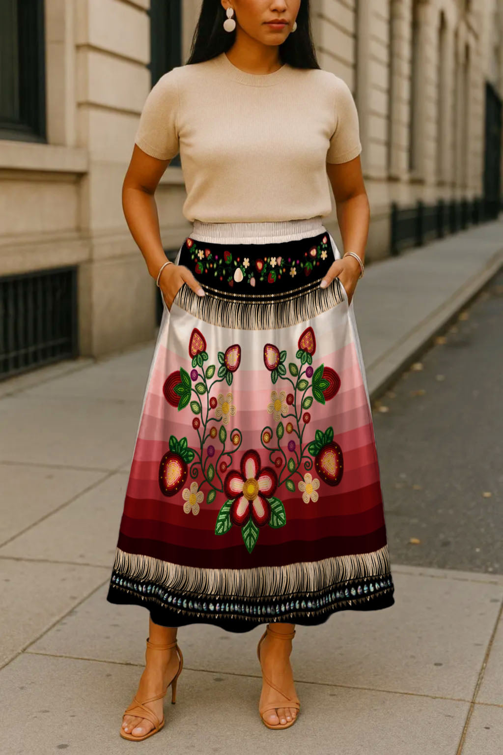 Berry Rites Black 1 Skirt