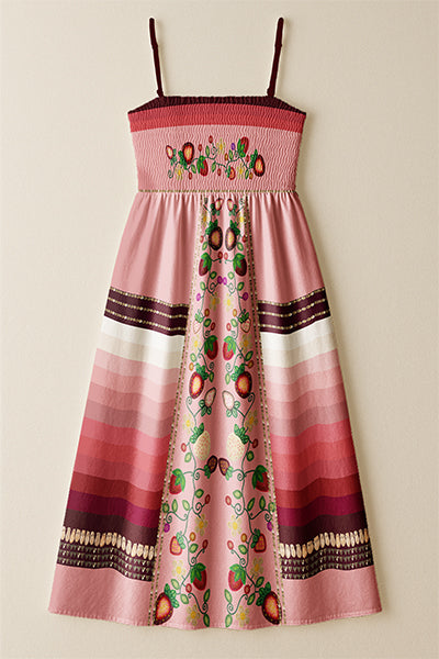 Berry Rites Pink 2 Smock Top Dress