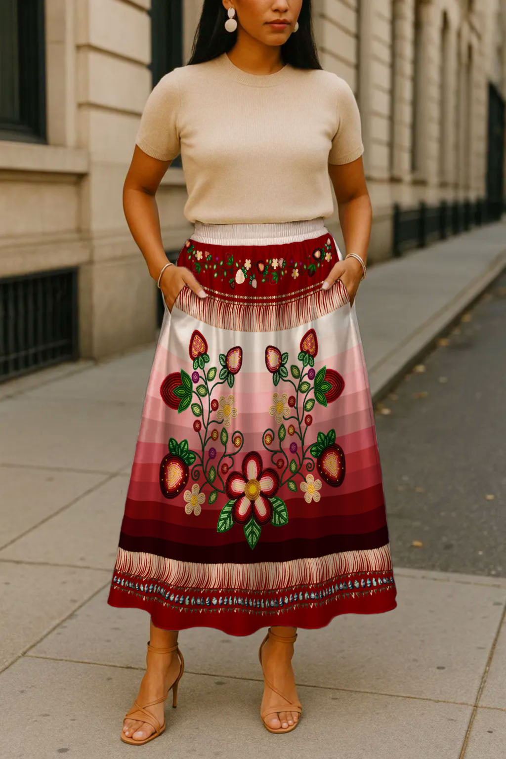 Berry Rites Red 1 Skirt