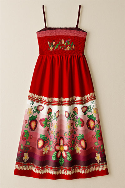 Berry Rites Red 1 Smock Top Dress