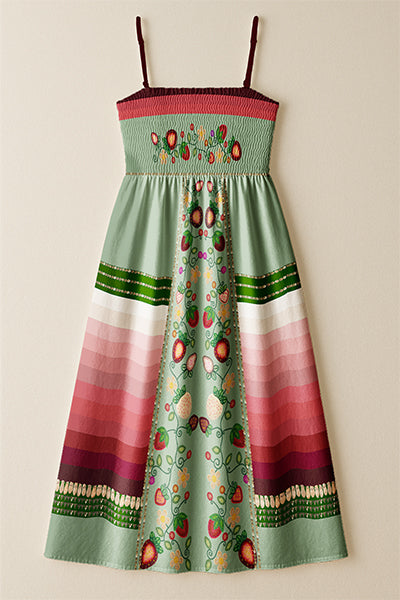 Berry Rites Sage 2 Smock Top Dress