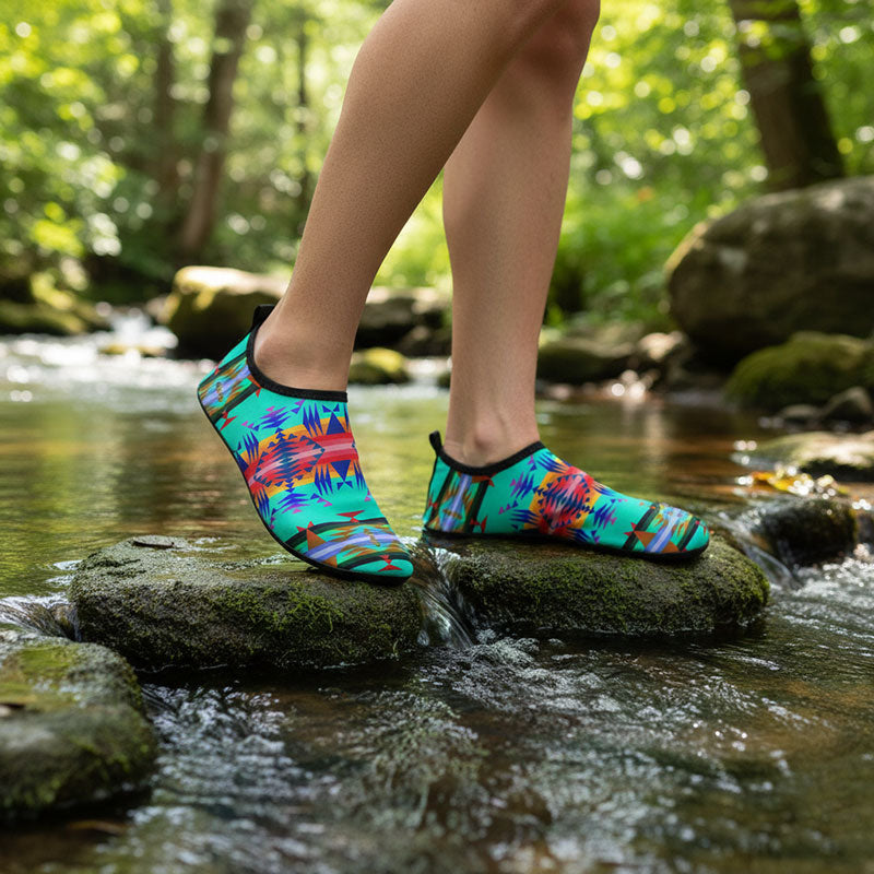 Between the Mountains Spring Sockamoccs