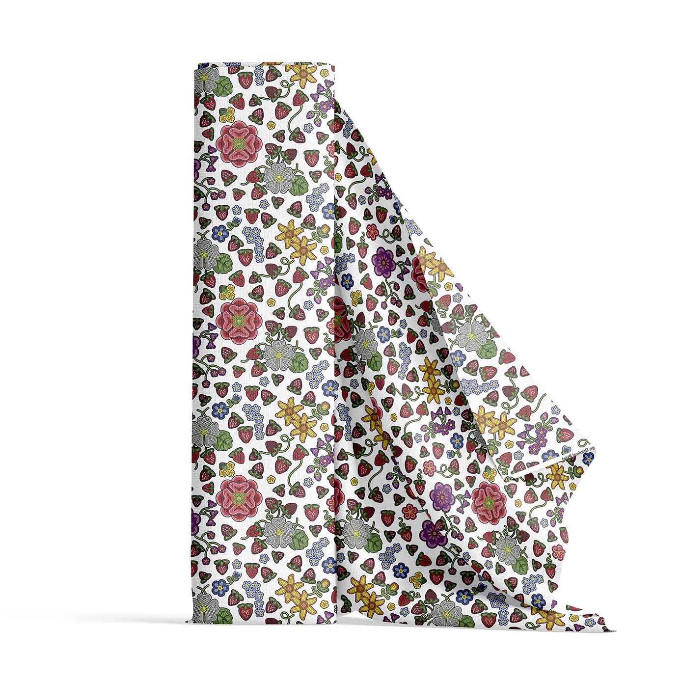 Berry Pop White 56 Inch Cotton Poplin Pre Order