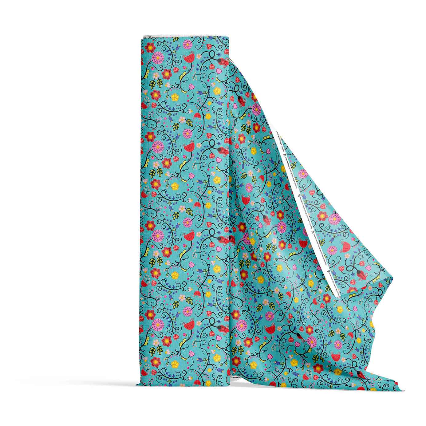 Nipin Blossom Sky Satin Fabric By the Yard Pre Order