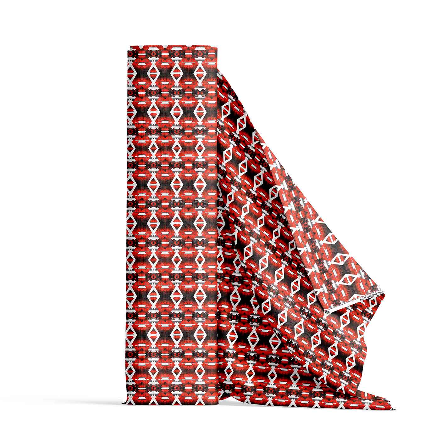 Red Winter Camp 56 Inch Cotton Poplin Pre Order