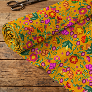 Boreal Bounty Yellow 42 Inch Cotton Poplin Pre Order