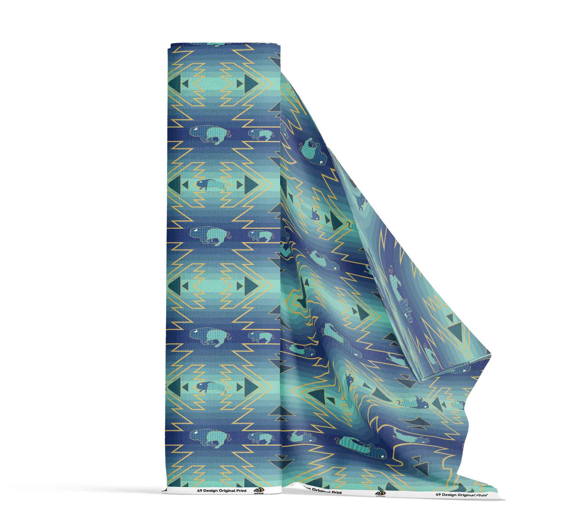 Buffalo Run Satin Fabric By the Yard Pre Order