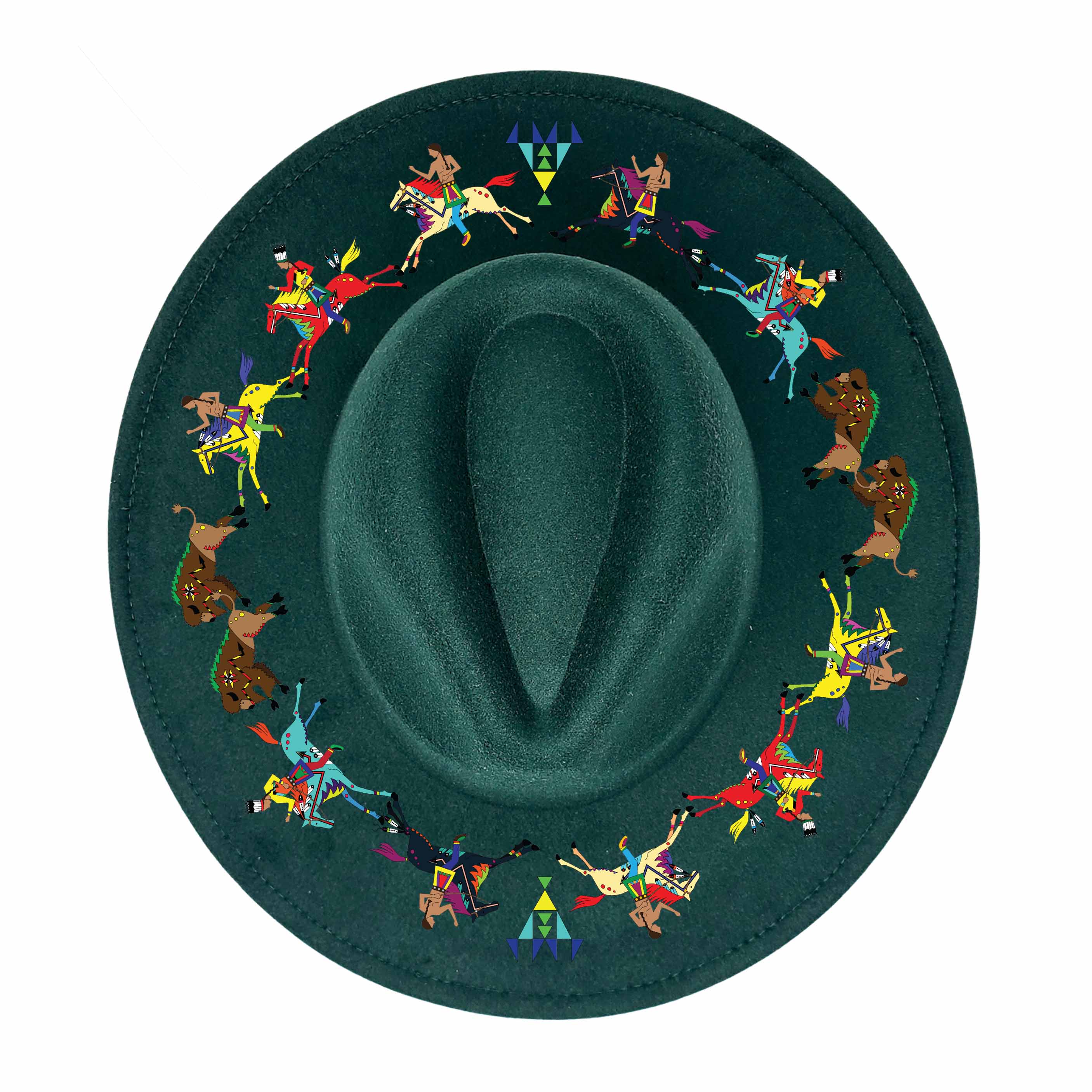 Buffalo Hunt Fedora Hat