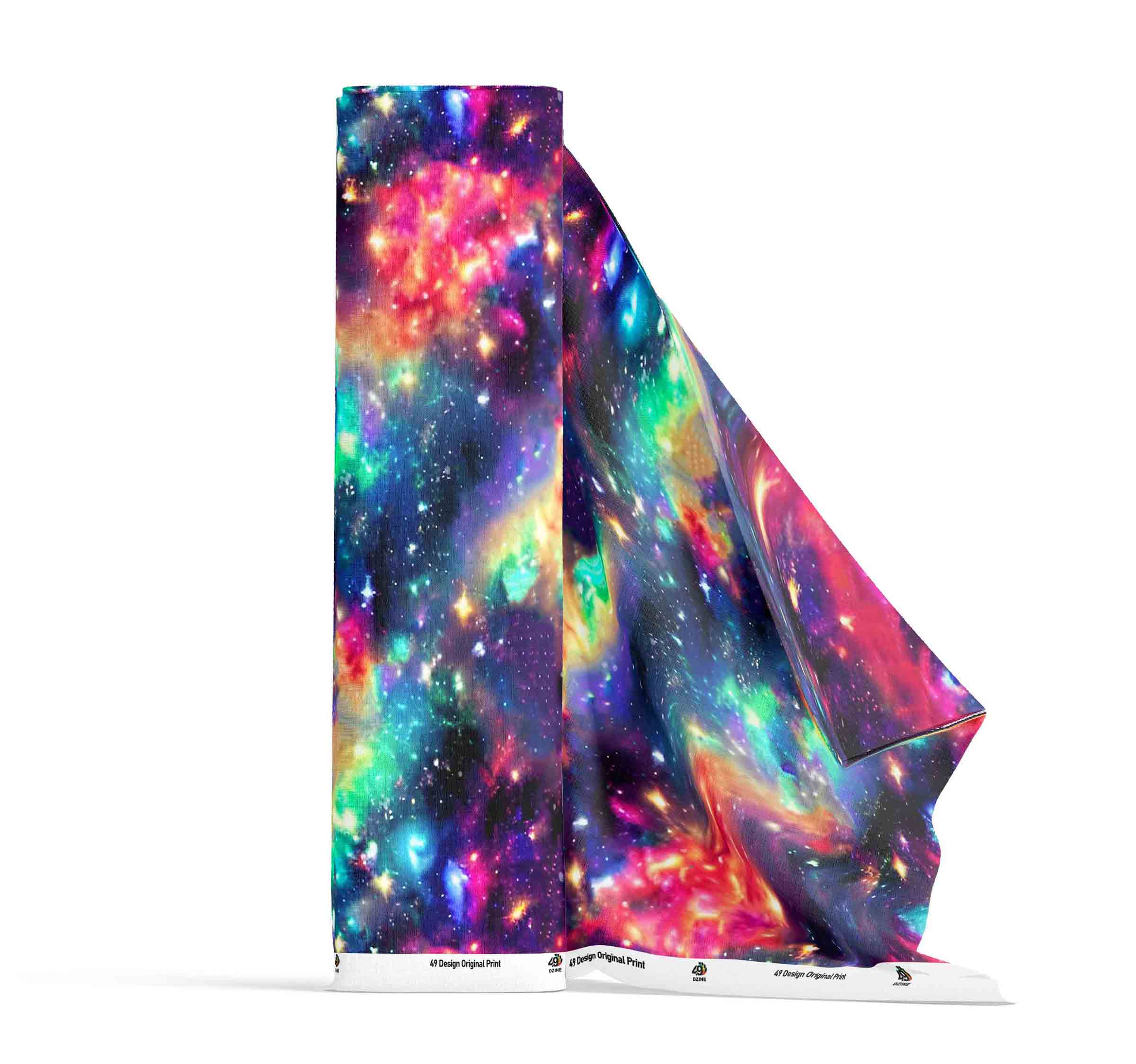 Cosmic Rainbow 56 inch Cotton Poplin Pre Order