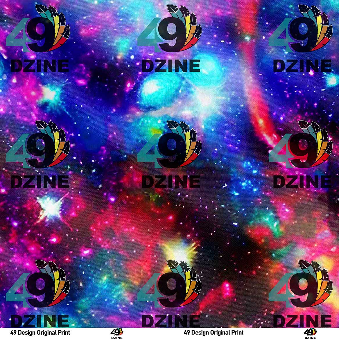 Cosmic Starburst 56 inch Cotton Poplin Pre Order