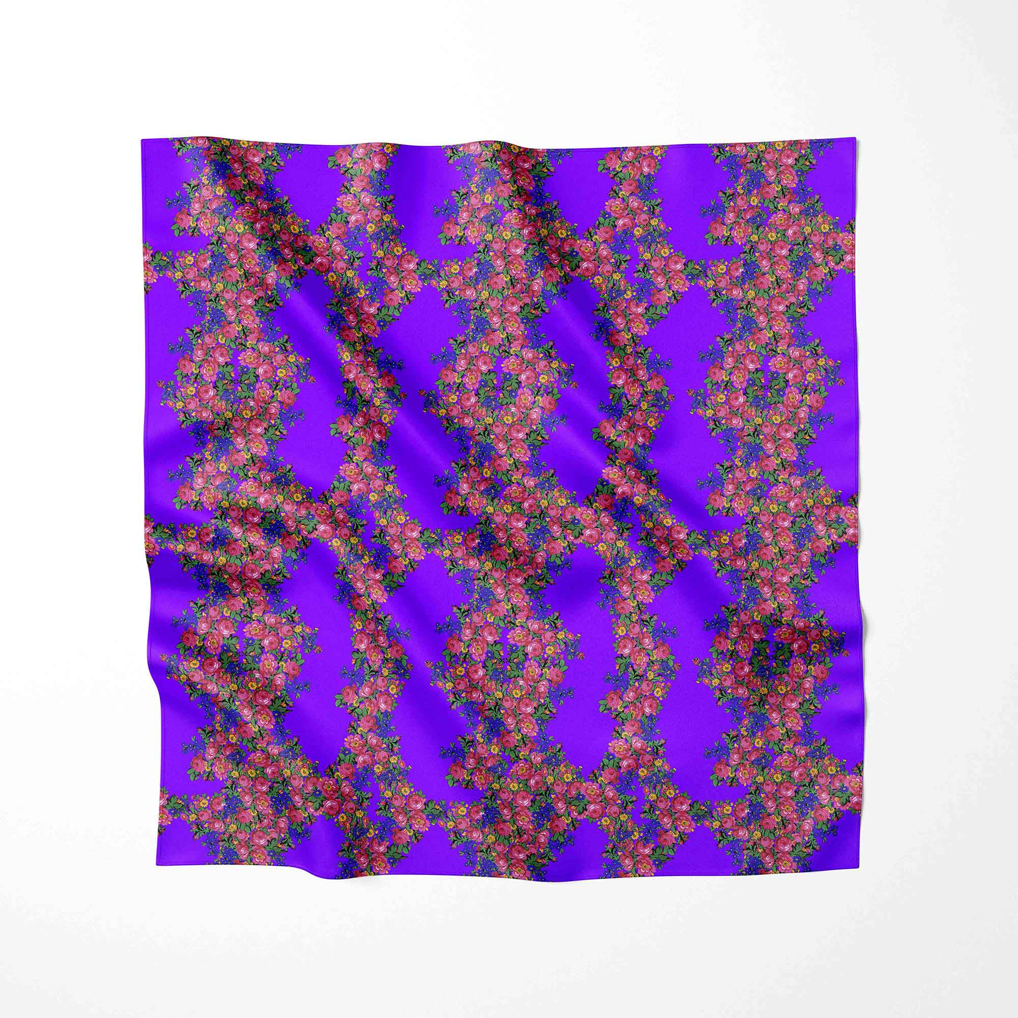 Kokum's Revenge Lilac Satin Fabric By the Yard Pre Order