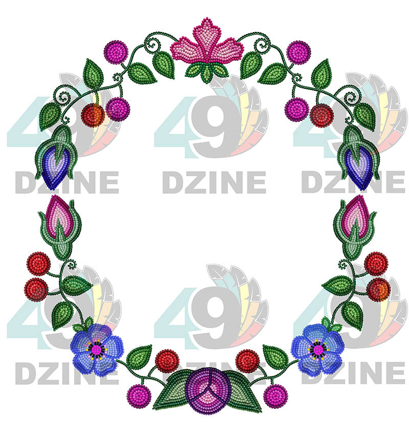 Garden Halo Hat Transfer