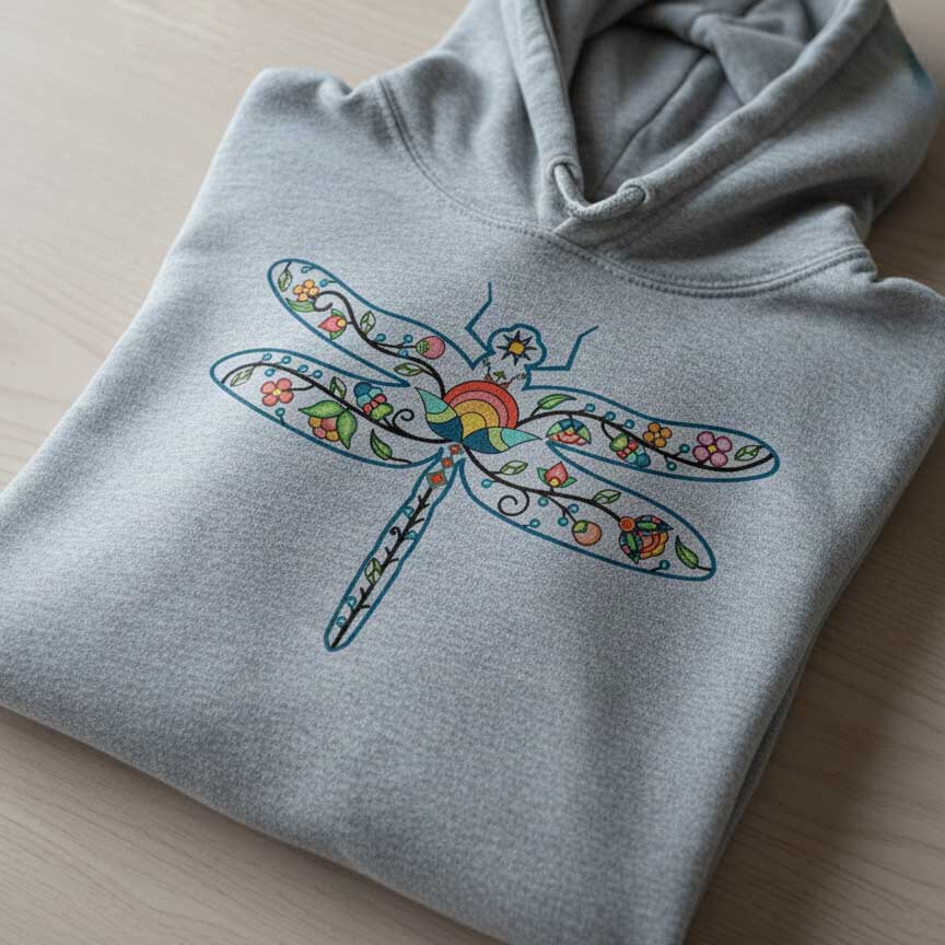 Dragonfly Floral Animals 01 Various Sizes