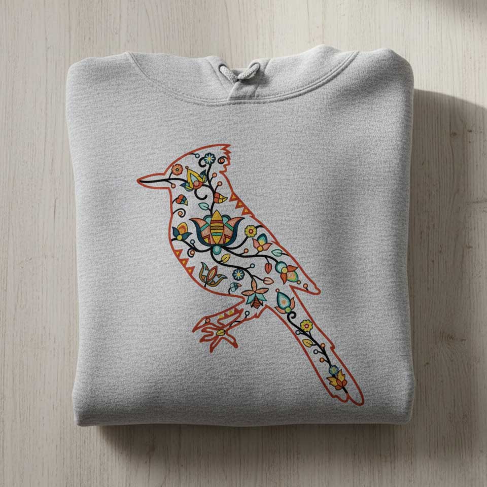 Bluejay Floral Animals 01-M Various Sizes