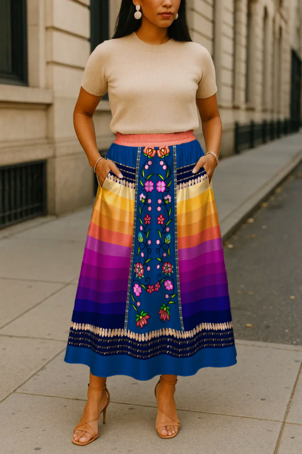 Grandmother Legacy Dark Blue 2 Skirt