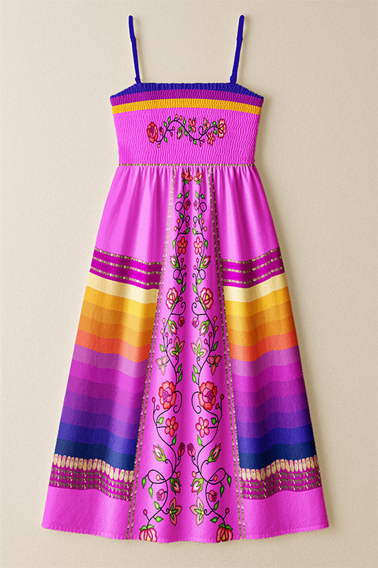 Grandmother Legacy Magenta 2 Smock Top Dress
