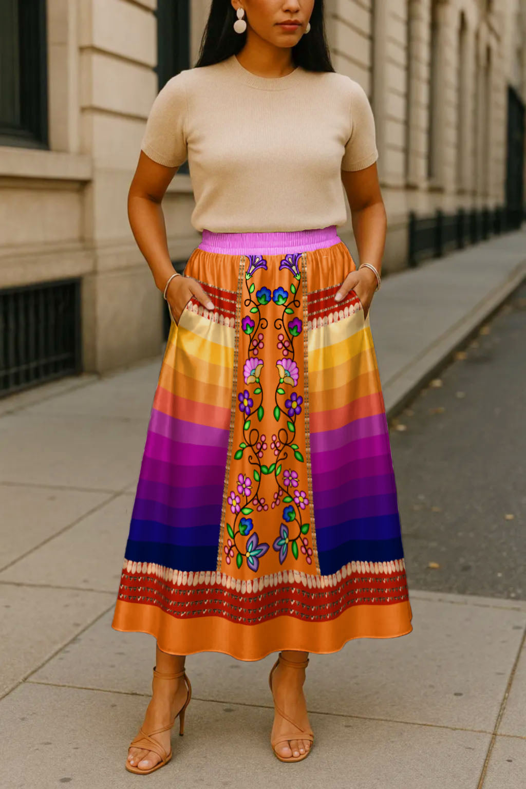 Grandmother Legacy Orange 2 Skirt