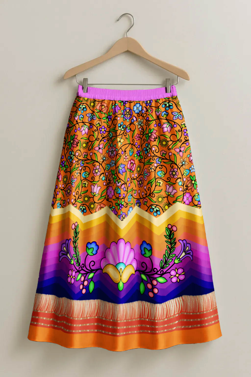 Grandmother Legacy Orange 3 Skirt