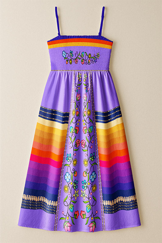 Grandmother Legacy Purple 2 Smock Top Dress