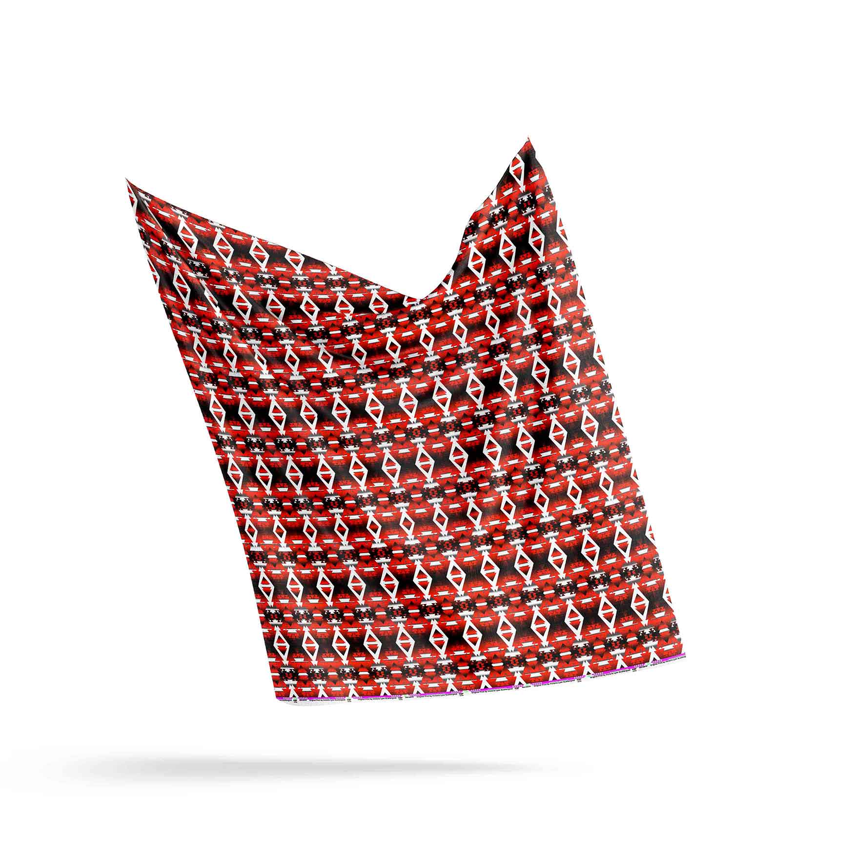 Red Winter Camp 56 Inch Cotton Poplin Pre Order