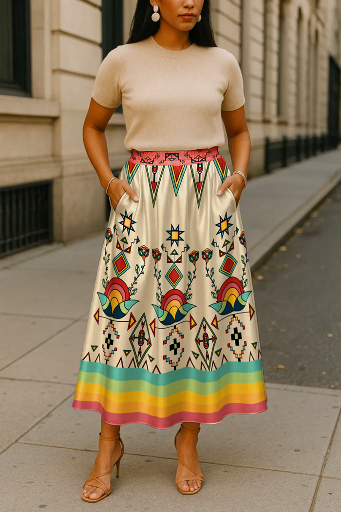 Horizon Blossom Light Skirt