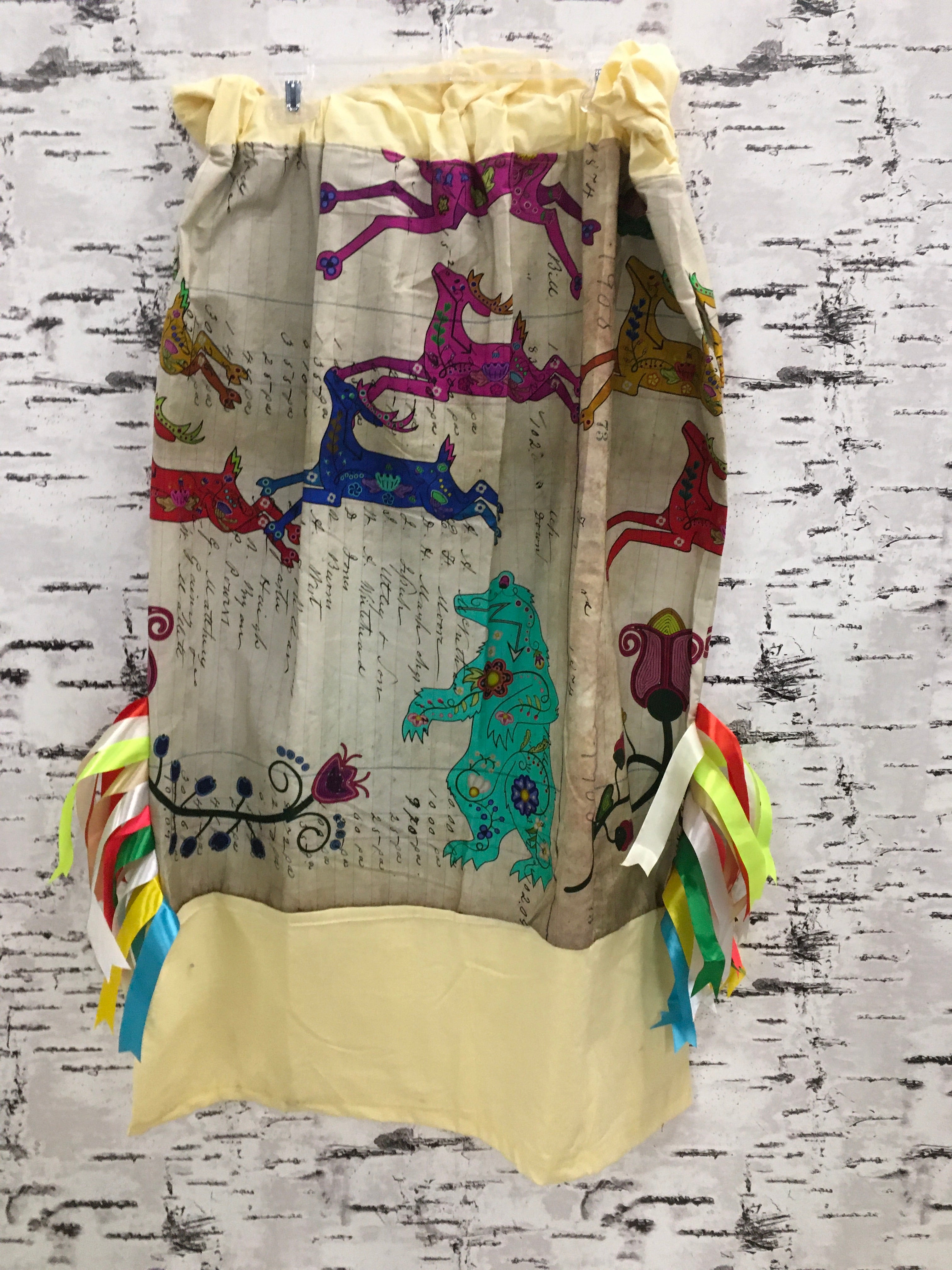 Handmade Prairie Pursuit with Yellow Ribbon Skirt