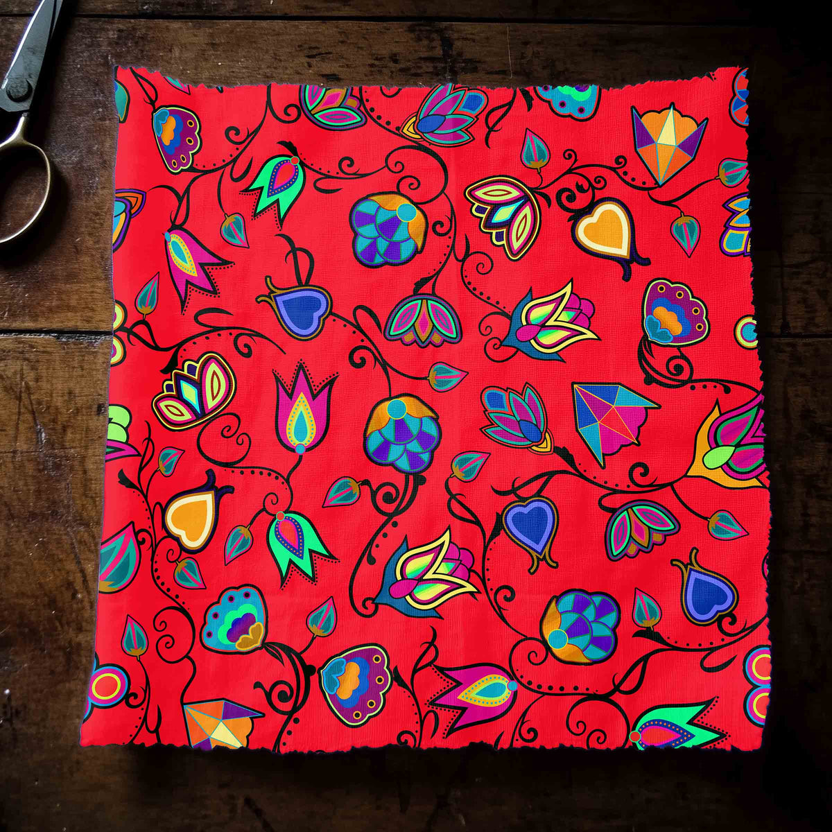 Indigenous Paisley Dahlia Crewneck