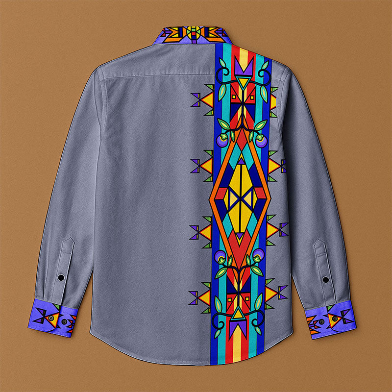 Spirit Journey Men's Casual Dress Shirt