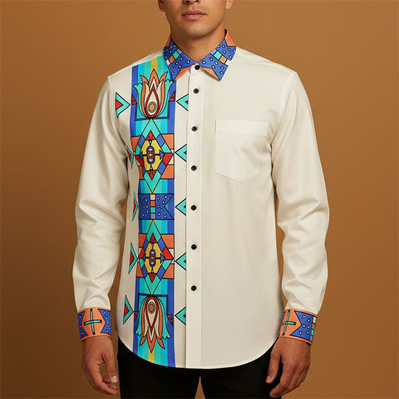 Spirit Journey Men's Casual Dress Shirt