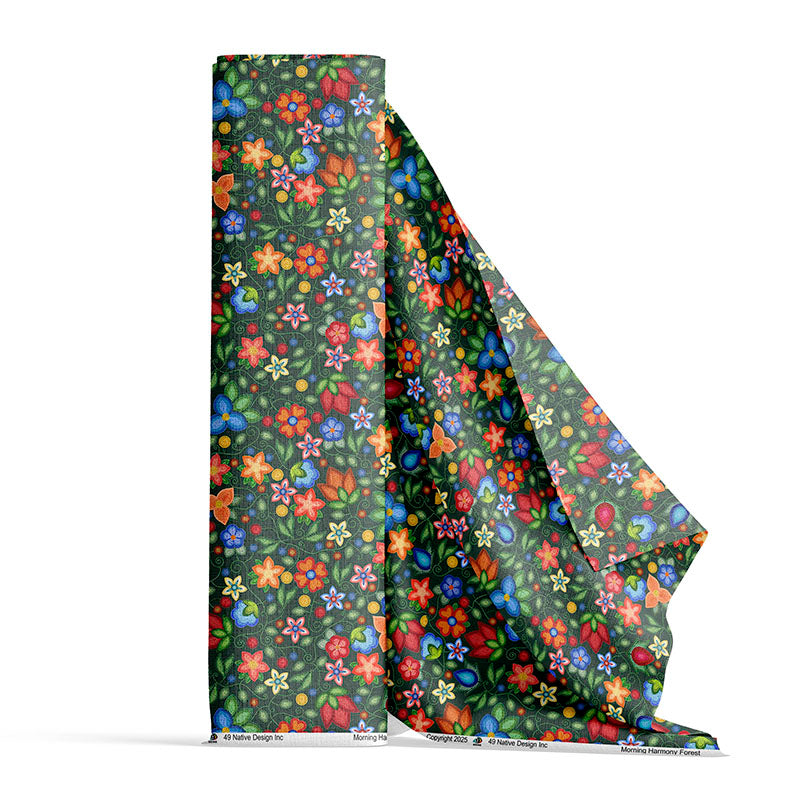 Morning Harmony Forest 42 Inch Cotton Poplin Pre Order