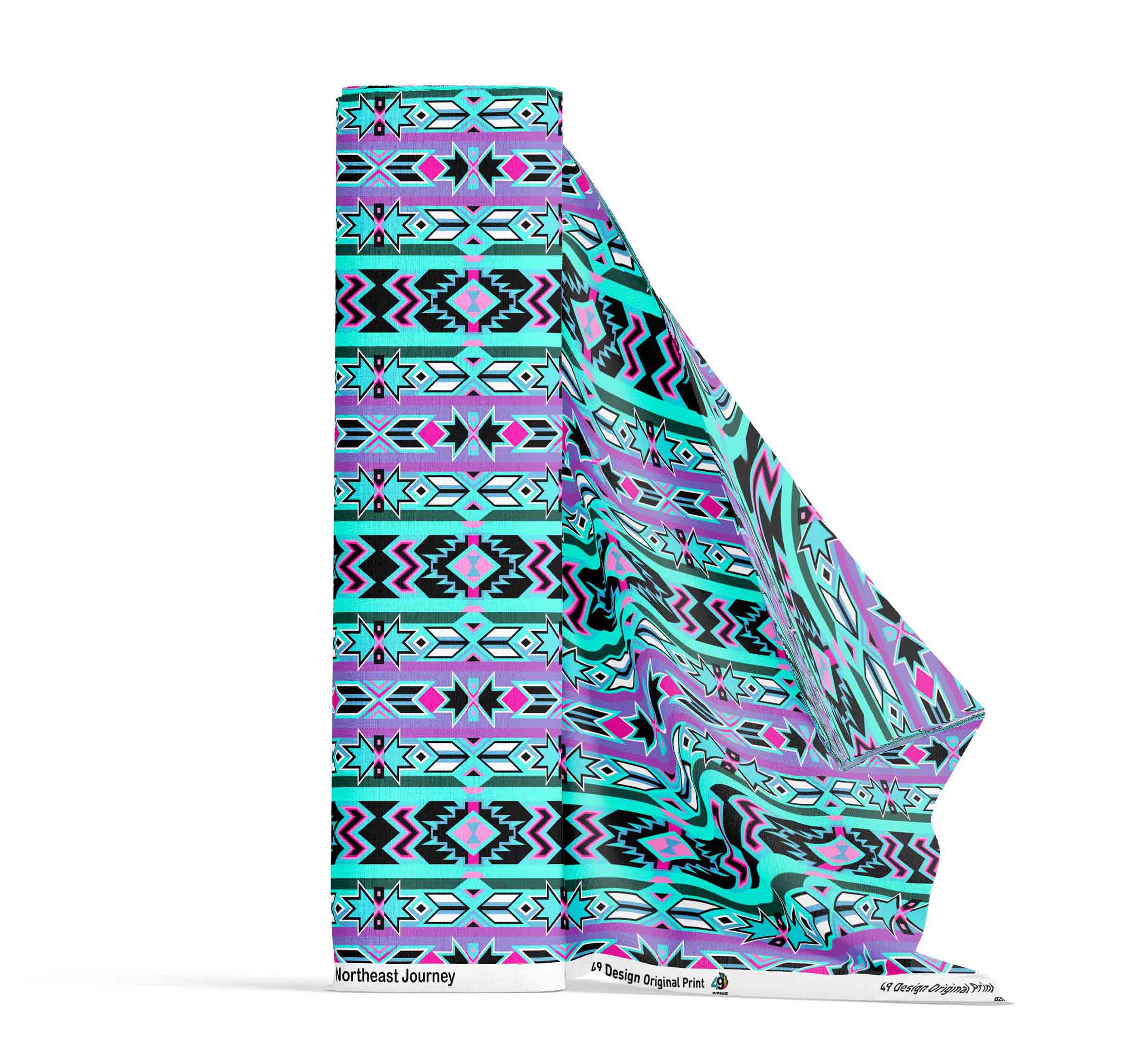 Northeast Journey Satin Fabric By the Yard Pre Order