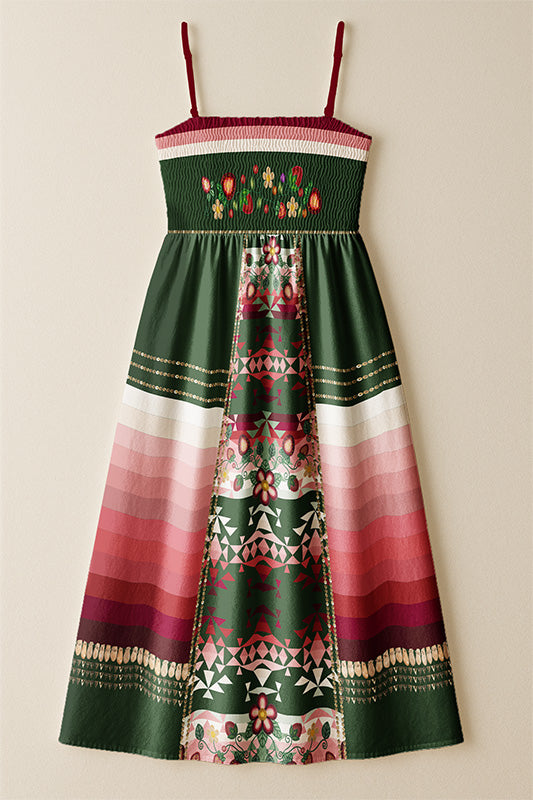 Sacred Strawberry Hunter 2 Smock Top Dress