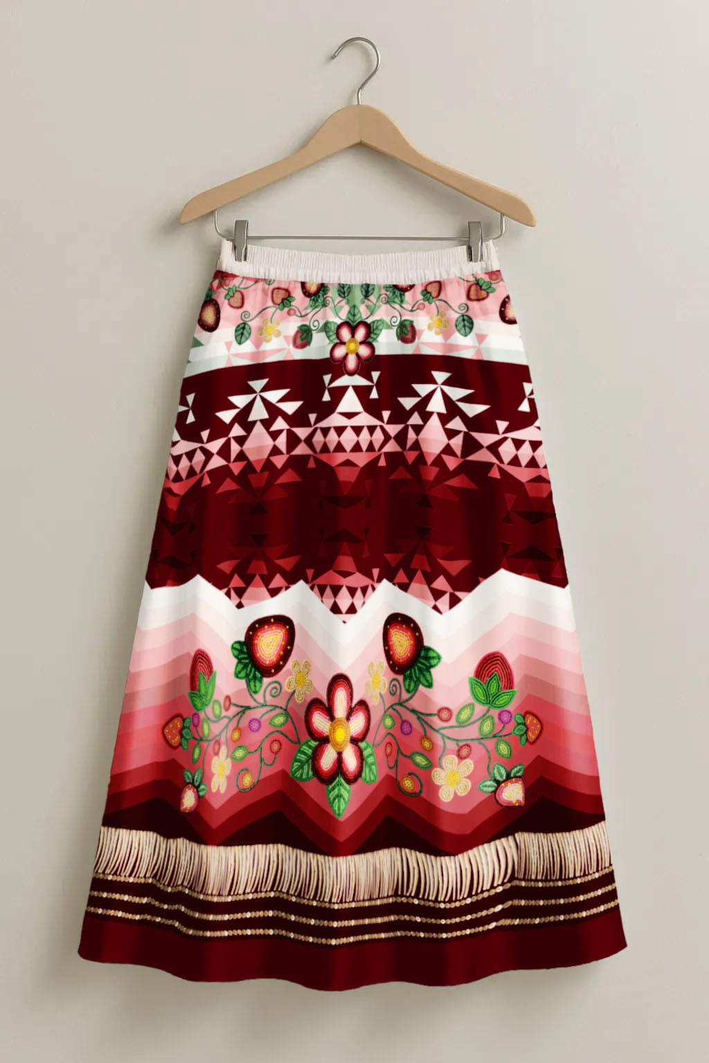Sacred Strawberry Maroon 1 Skirt