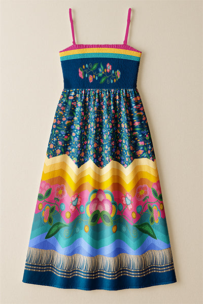 Skyberry Serenade 3 Smock Top Dress