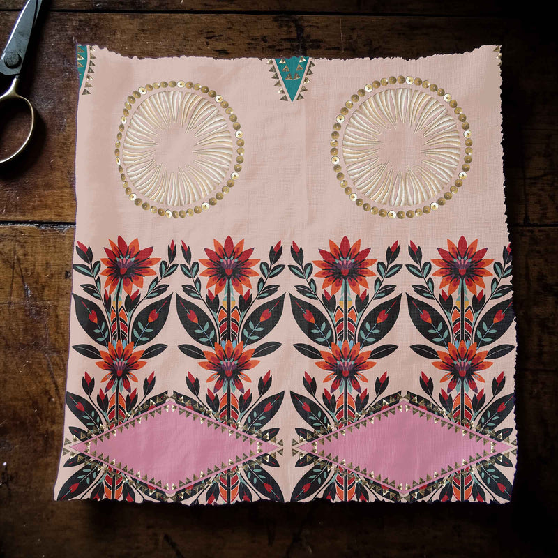 Nature's Nexus Blush 42 Inch Cotton Poplin Pre Order