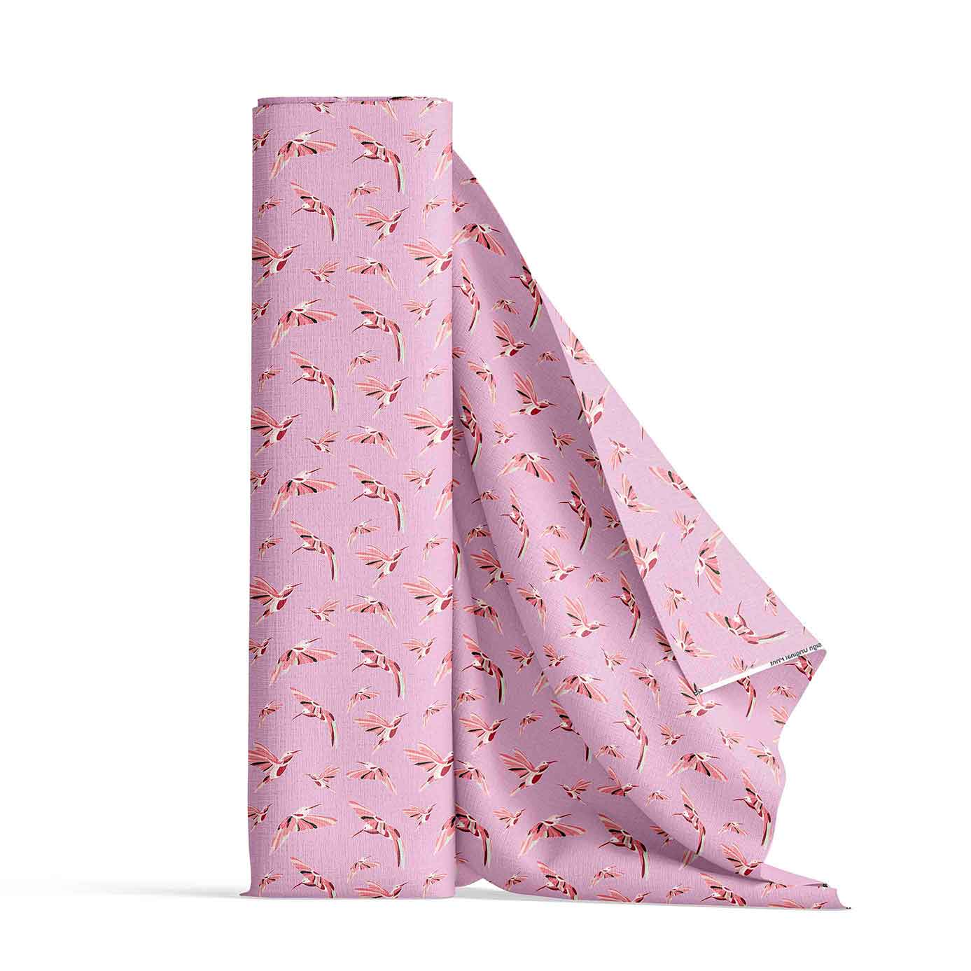 Strawberry Pink Satin Fabric By the Yard Pre Order