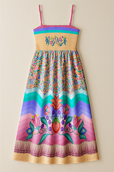 Sweet Offering Cream 3 Smock Top Dress