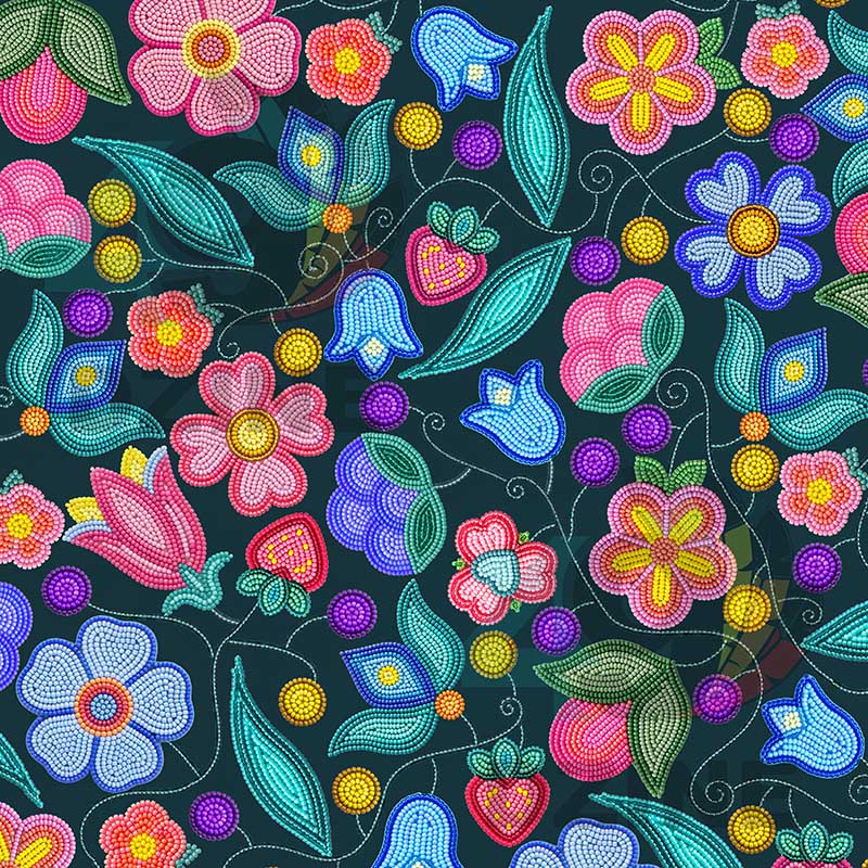 Sweet Offering Dark Teal 42 Inch Cotton Poplin Pre Order