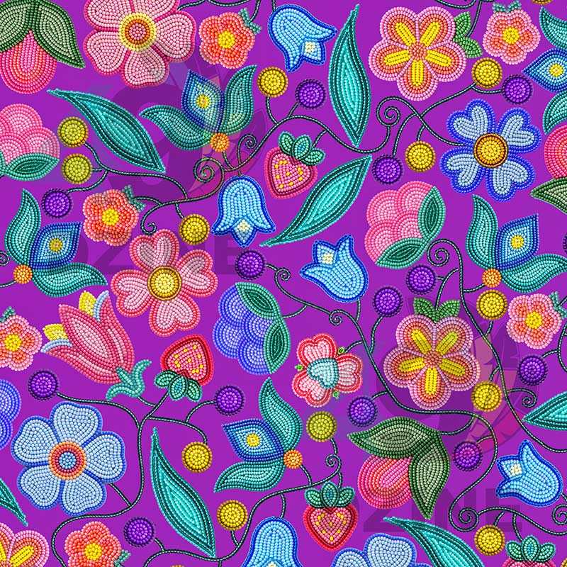 Sweet Offering Purple 42 Inch Cotton Poplin Pre Order